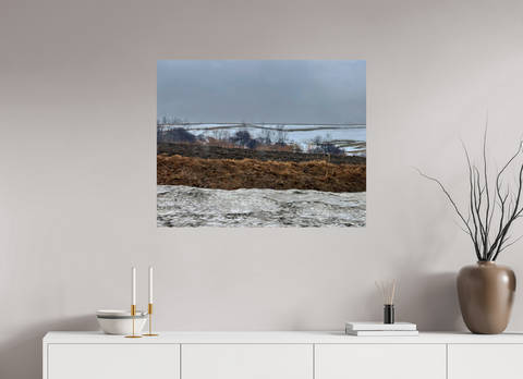 35 x 28″, Hahnemühle Fine Art Print Winter Crossing