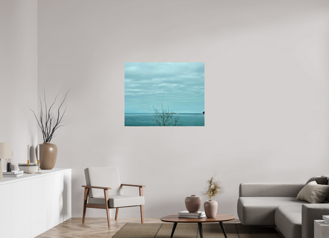 40 x 32″, Hahnemühle Fine Art Print Blue