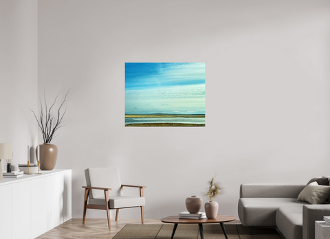 40 x 32″, Hahnemühle Fine Art Print Open Water, Open Sky