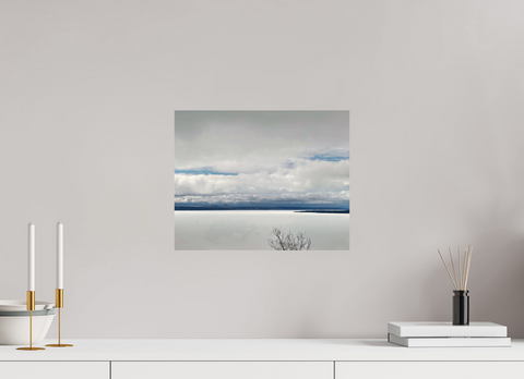 15 x 12″, Hahnemühle Fine Art Print Branch in White Silence